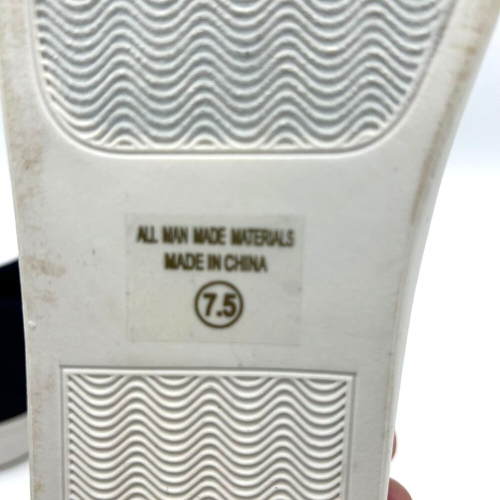 Bonnibel Womens Navy Slip-On Sneakers Size 7.5  Casual Comfort & Style - Picture 6 of 11